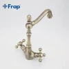 Смеситель для кухни FRAP F4019-4 бронзовый