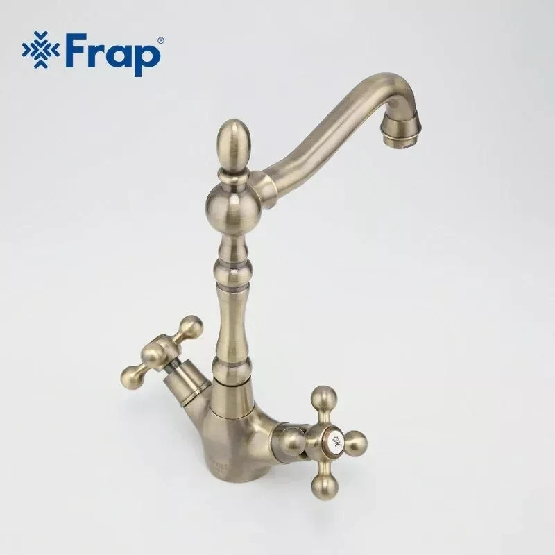 Смеситель для кухни FRAP F4019-4 бронзовый