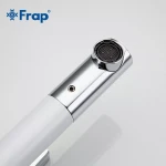 Смеситель для умывальника FRAP F1052-14 высокий белый/хром