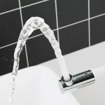 Смеситель для умывальника FRAP F1052-14 высокий белый/хром