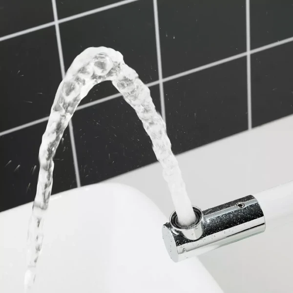 Смеситель для умывальника FRAP F1052-14 высокий белый/хром