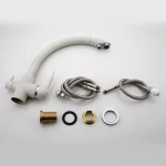 Смеситель для кухни FRAP F4399-8 белый