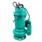 Насос дренажно-фекальный SHIMGE WQ(D)7-15-1.1L1(F) 1.1 кВт, производительность 383 л/мин, максимальная высота подъема 19 м