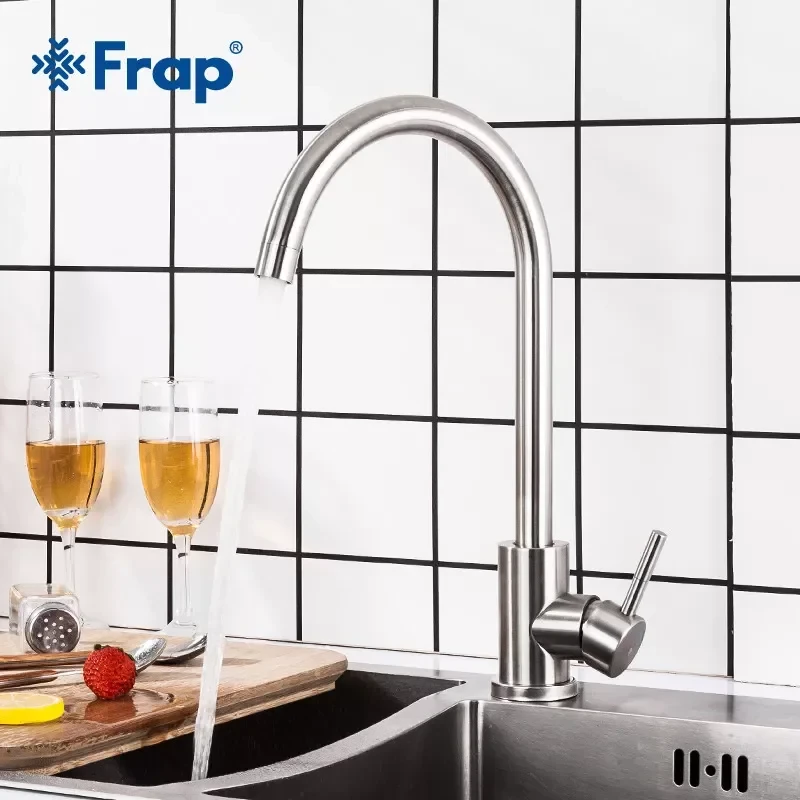 Смеситель для кухни FRAP F40899 сатиновый