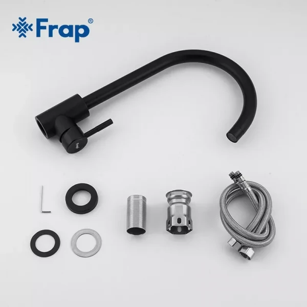 Смеситель для кухни FRAP F40899-4 черный