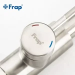 Смеситель для кухни FRAP F60899-1 с выдвижным изливом сатин