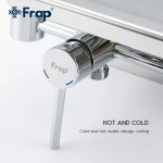 Гигиенический душ FRAP F7516 хромированный с держателем для бумаги и полочкой