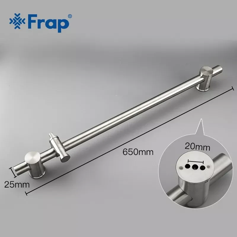Душевой гарнитур FRAP F8016 66 см нержавеющая сталь.