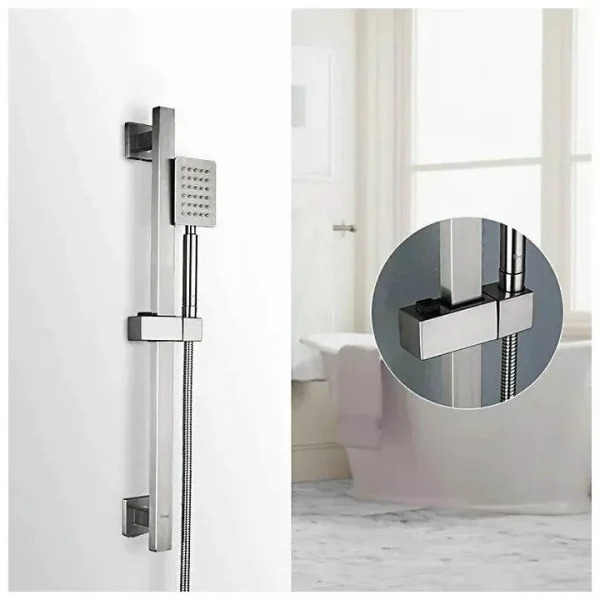 Душевой гарнитур FRAP F8017 нержавеющая сталь.