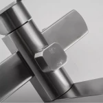 Душевая система FRAP F24805 с поворотным изливом-переключателем на лейку сатин (1 режим)