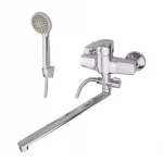 Смеситель для ванны WEZER EDN6-B183 хромированный