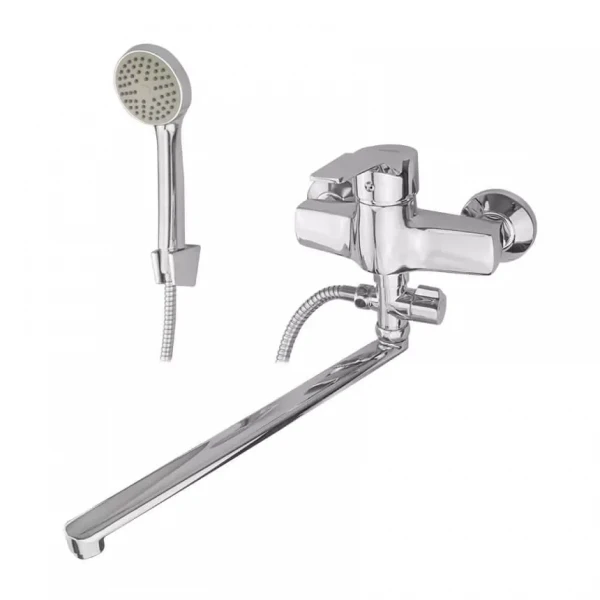 Смеситель для ванны WEZER EDN6-B183 хромированный