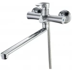 Смеситель для ванны WEZER FAB7 хромированный