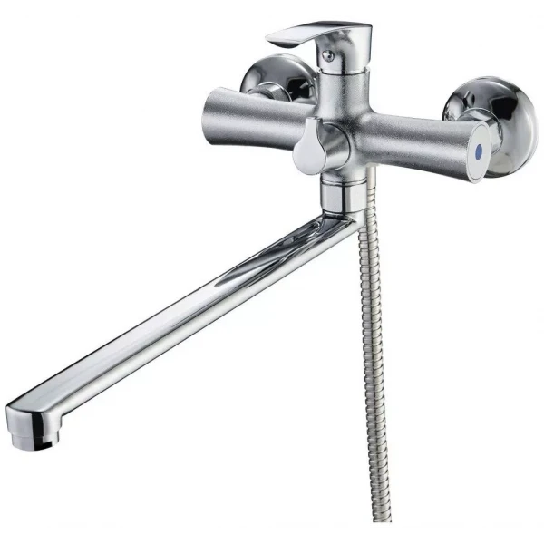 Смеситель для ванны WEZER FAB7 хромированный