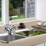 Смеситель для кухни WEZER TLD4-827 хромированный