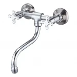 Смеситель для кухни WEZER JIK12-A102 настенный хромированный