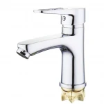 Смеситель для умывальника WEZER PUD1-045 хромированный