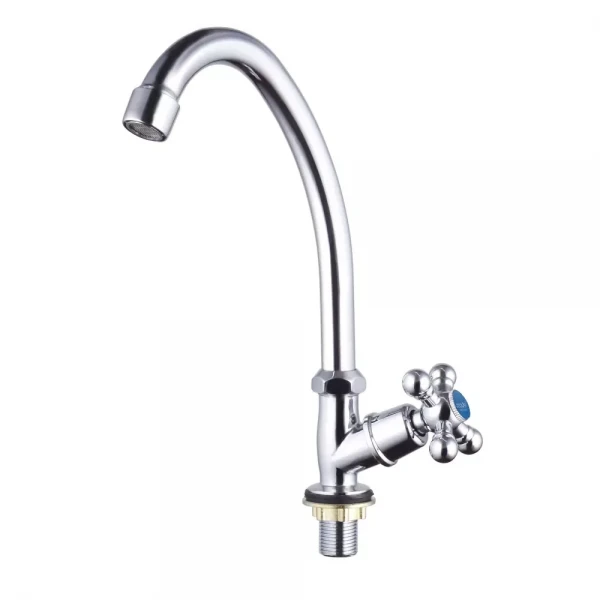 Змішувач моно для кухні WEZER TZF14-605, хром