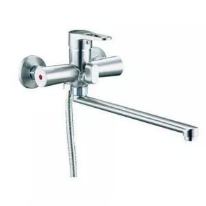Смеситель для ванны WEZER PUD7-B045-SATIN сатин