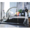 Смеситель для кухни WEZER YUB4-181-WHITE белый