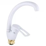 Смеситель для кухни WEZER YUB4-181-WHITE белый