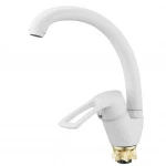 Смеситель для кухни WEZER YUB4-181-WHITE белый