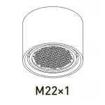 Аэратор WEZER WKZ-022 пластиковый с наружной резьбой