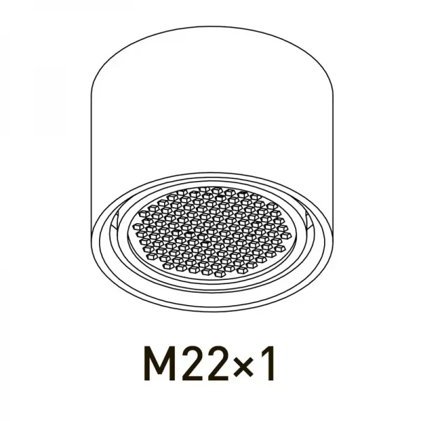 Аэратор WEZER WKZ-022 пластиковый с наружной резьбой
