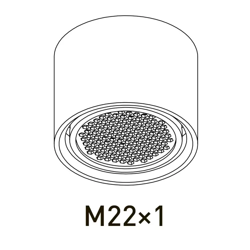 Аэратор WEZER WKZ-022 пластиковый с наружной резьбой
