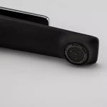 Смеситель для умывальника FRAP F1057-2 высокий черный/хром