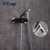 Смеситель для душа FRAP F2057 с гигиенической лейкой черный/хром