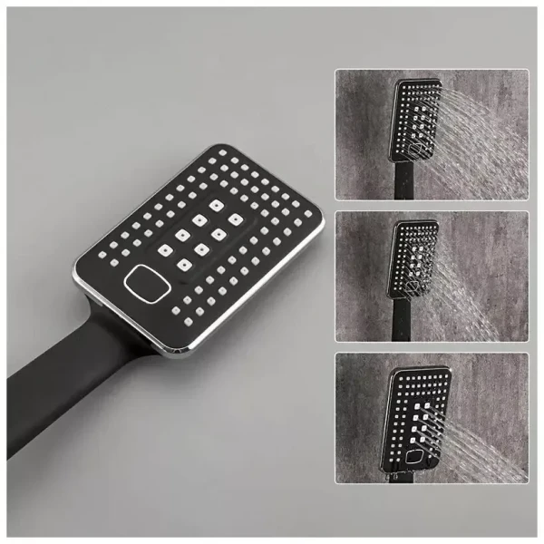 Смеситель для ванны FRAP F2257 черный/хром