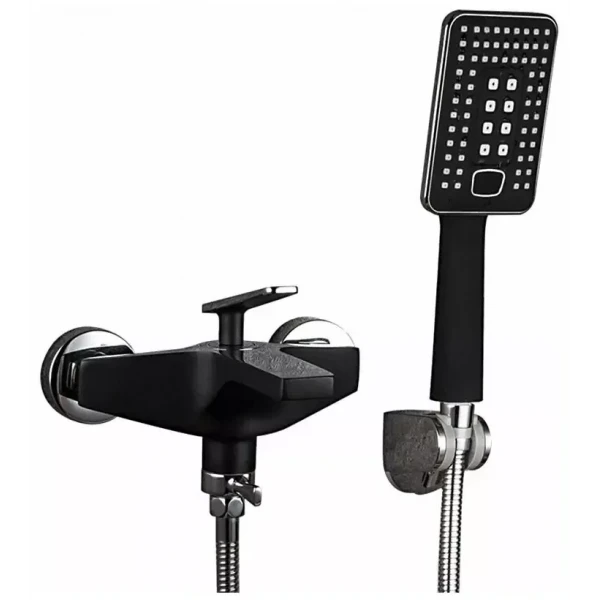 Смеситель для ванны FRAP F3257 черный/хром