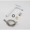 Смеситель для умывальника FRAP F1058-2 высокий белый/хром