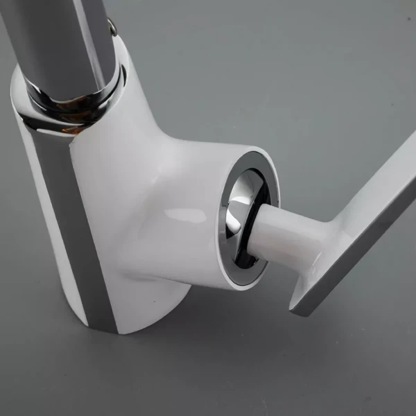 Смеситель для кухни FRAP F4458 белый/хром