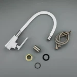 Смеситель для кухни FRAP F4458 белый/хром