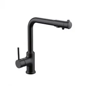 Смеситель для кухни GAPPO G4390-10 черный с подключением фильтра питьевой воды