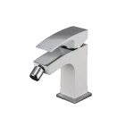 Змішувач для біде GAPPO G5007-8, білий/хром