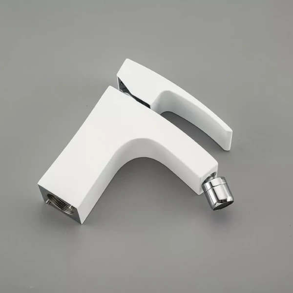 Змішувач для біде GAPPO G5007-8, білий/хром