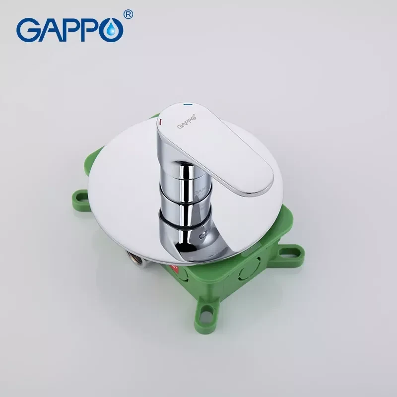 Вбудований змішувач для душу GAPPO G7101, хром