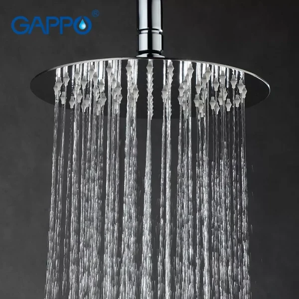 Вбудований змішувач для душу GAPPO G7101, хром