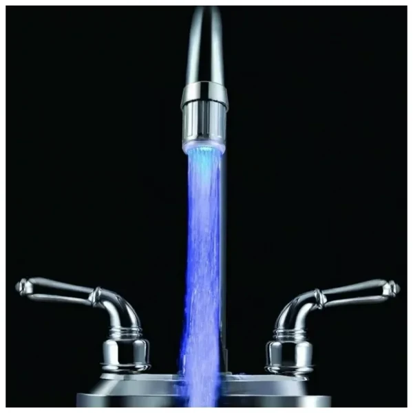 Аэратор FRAP F72-12 с датчиком температуры LED (3 цвета) с внутренней резьбой