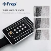 Душевая система FRAP F2457 с поворотным изливом, переключателем на лейку/душ, 3 режима черный/хром