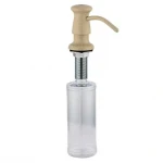 Дозатор моющего средства GAPPO G403-2 встроенный латунь/пластик песочный 300 мл
