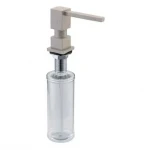 Дозатор для моющего средства GAPPO G404-2 300 мл для мойки встраиваемый латунь/пластик песочный