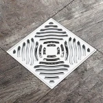 Вертикальний трап GAPPO G81550, латунь, 150х150 мм, хром