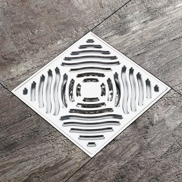 Вертикальний трап GAPPO G81550, латунь, 150х150 мм, хром