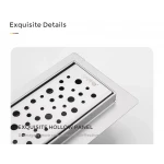 Душовий канал GAPPO G85007-2, 70х500 мм, нержавіюча сталь