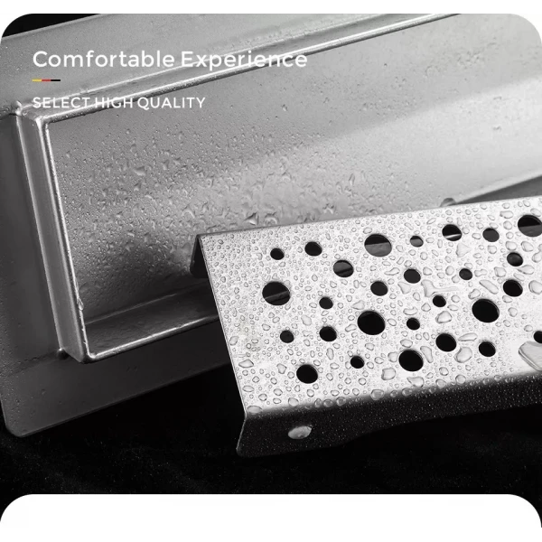 Душовий трап GAPPO G87007-2, 70х700 мм, нержавіюча сталь