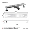 Трап для душа GAPPO G87007-3 70x700 мм из нержавеющей стали